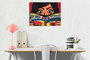 Wallity DC435 Lienzo Decorativo Multicolor 30 x 40 cm